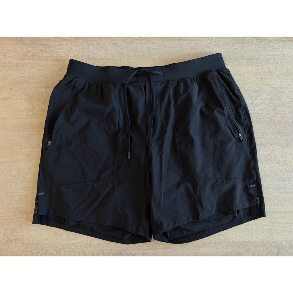 Lululemon Licence to Train Lined Short 7" in Black Men's XL - Picture 4 of 7